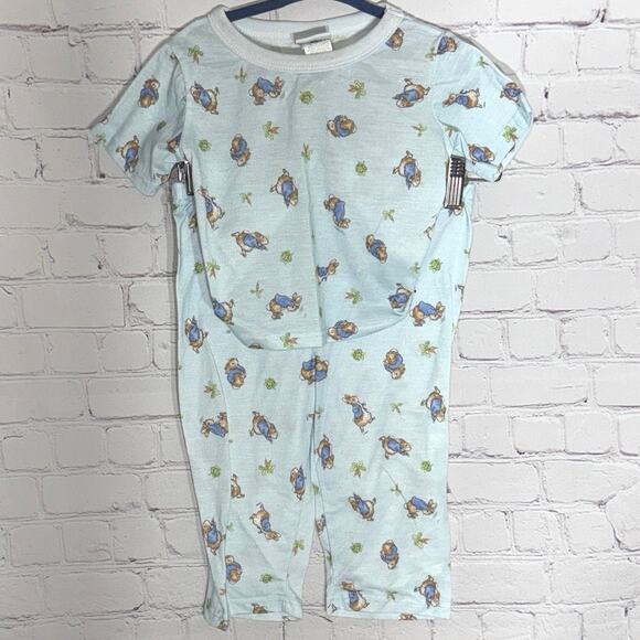 Vintage Peter Rabbit Pajama Set 18 months - Picture 1 of 6